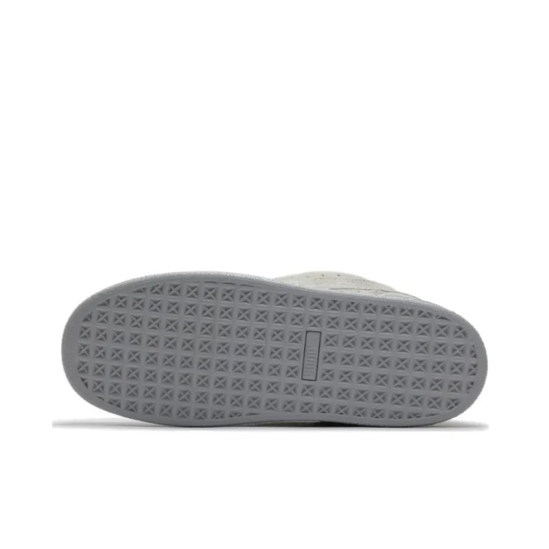 PUMA Anti Slip Wear Resistant Low Top Skateboard Shoes Women's Gray-4