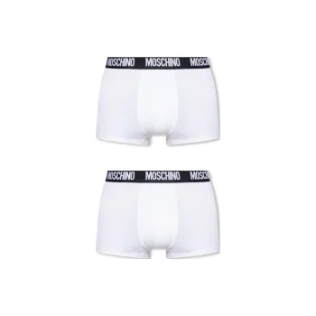 MOSCHINO Logo Waistband 2 Pack Boxers