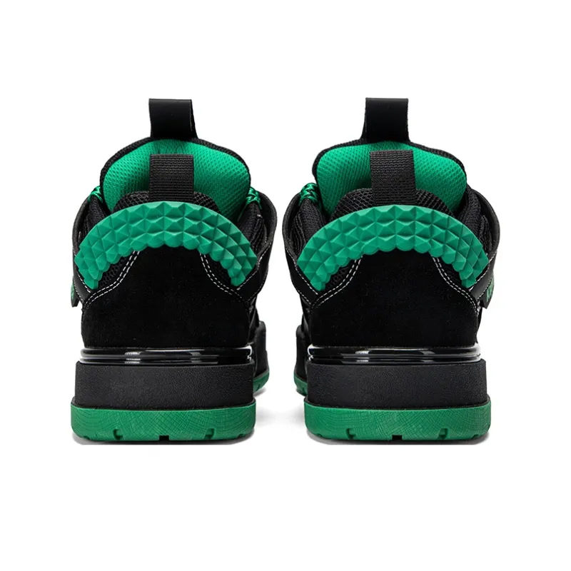 Kappa Anti-Slip And Wear-Resistant Height Increasing Low-Top Skateboard Shoes Unisex-4