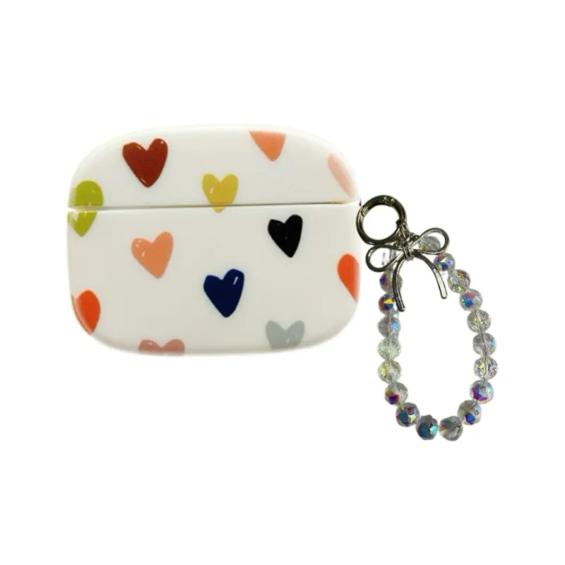 Koman Apple Compatible With AirPods 1/2/3/Pro 1/2 Generations TPU Plant Heart Headphone Cases-3