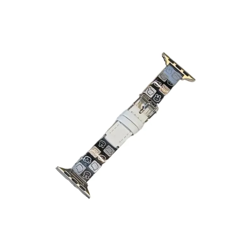Warbler Dew Watch Band Apple Compatibility Stainless Steel Material-4