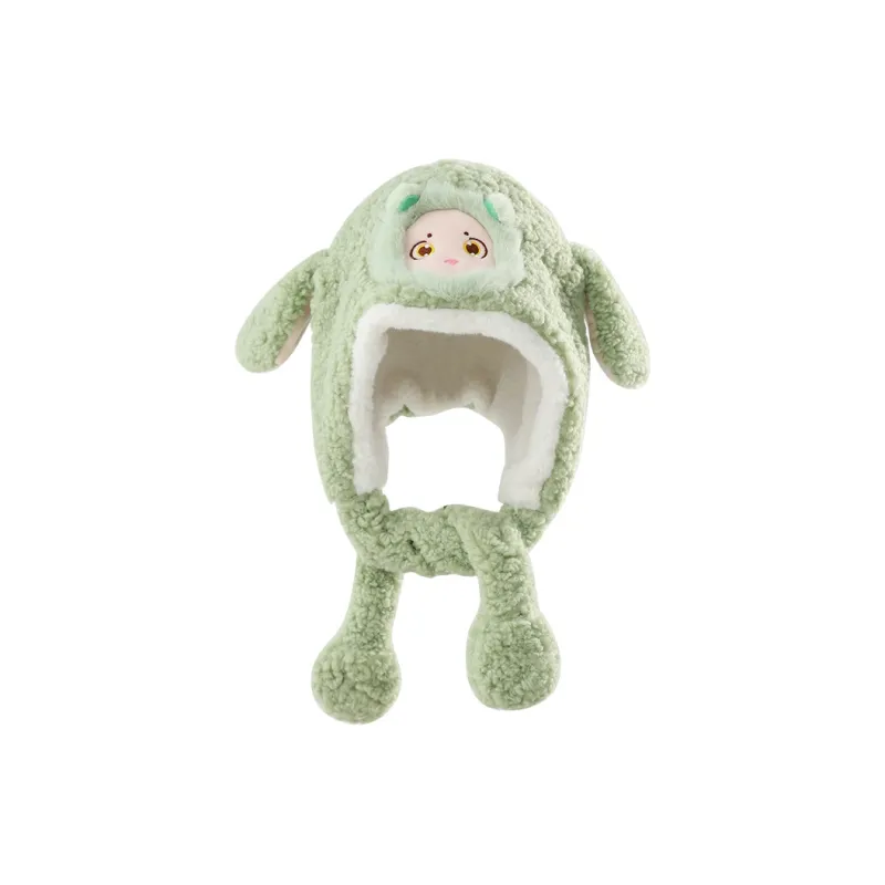 Shizhu Moveable Ears Beanies Kids'-6