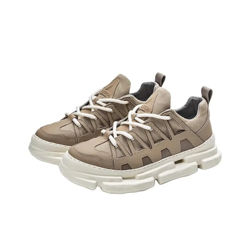 NAUTICA Anti Slip Wear Resistant Low Top Casual Shoes Women's Khaki-1