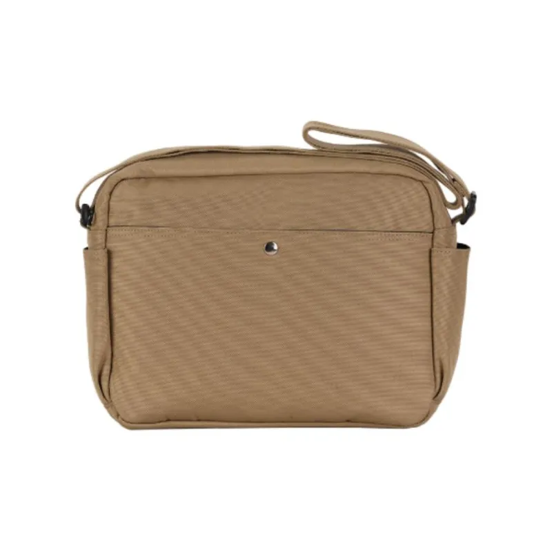 CAT Polyester Messenger Bag Shoulder Bag Crossbody Bag Medium Size Men's Black/Desert-11