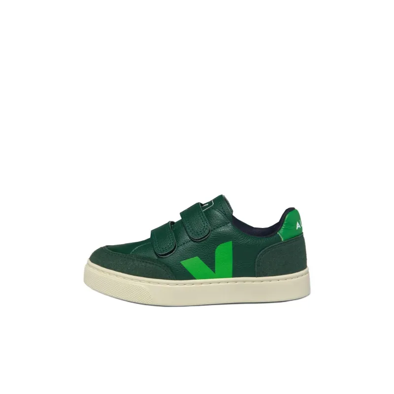 VEJA V-12 Low-Top Kids' Skateboarding Shoes Green Kids'-0