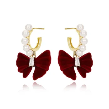 MCK 925 Silver Needles Earrings Women's