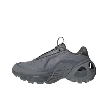 Adidas Edge Runner Anti Slip Wear Resistant Low Top Casual Running Shoes Unisex Dark Gray
