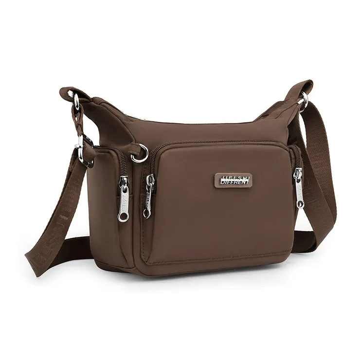 Gerlanx Nylon Fabric Crossbody Bag Unisex Multicolor-6