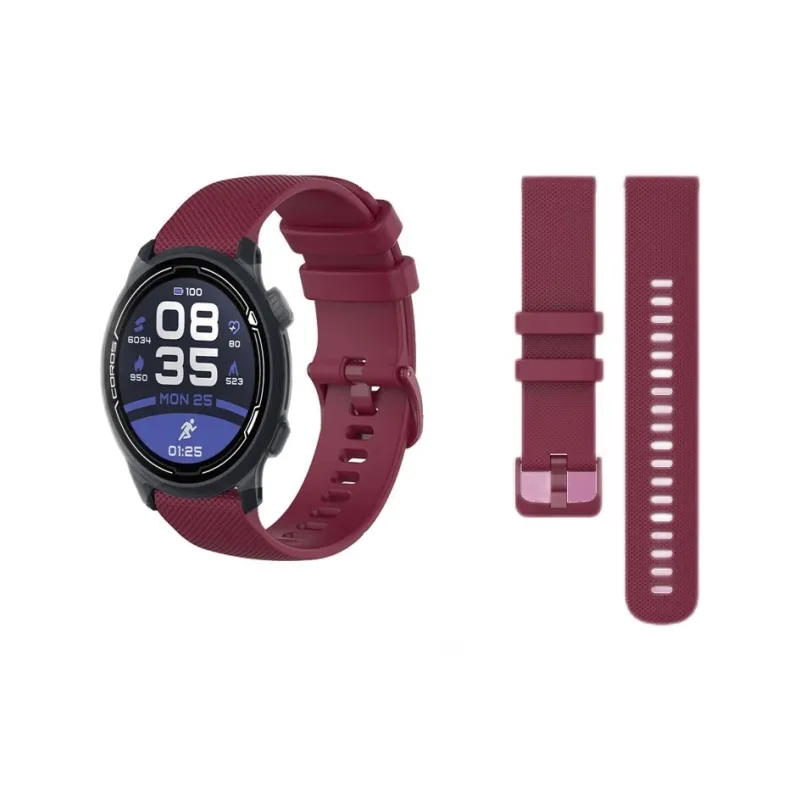 CHENSONG COROS Compatibility Watch Band 213mm Silicone Material-7