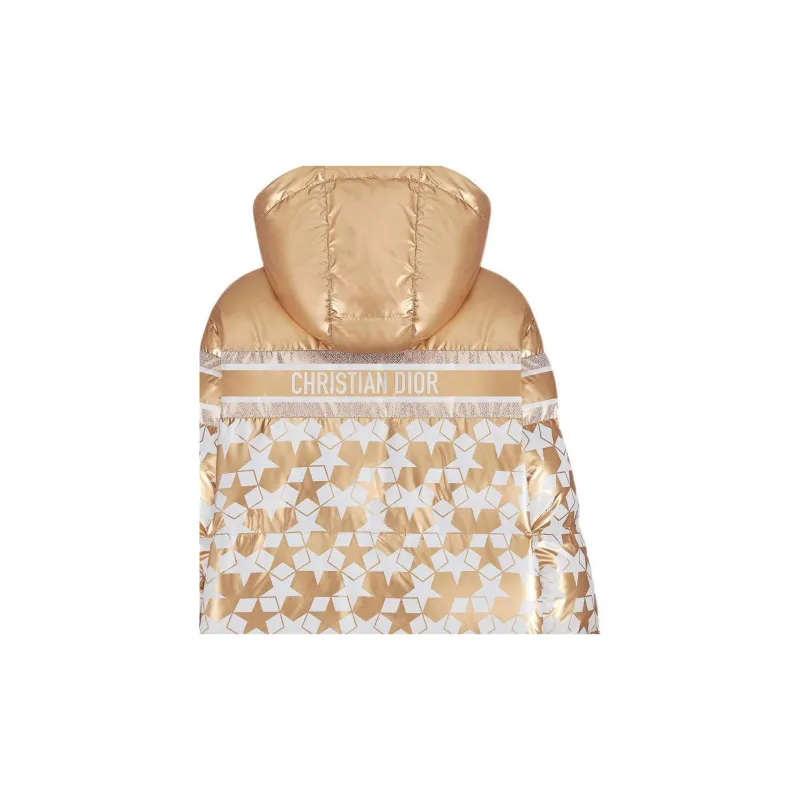 DIOR Star Printed Zip Up Drawstring Jacket-3