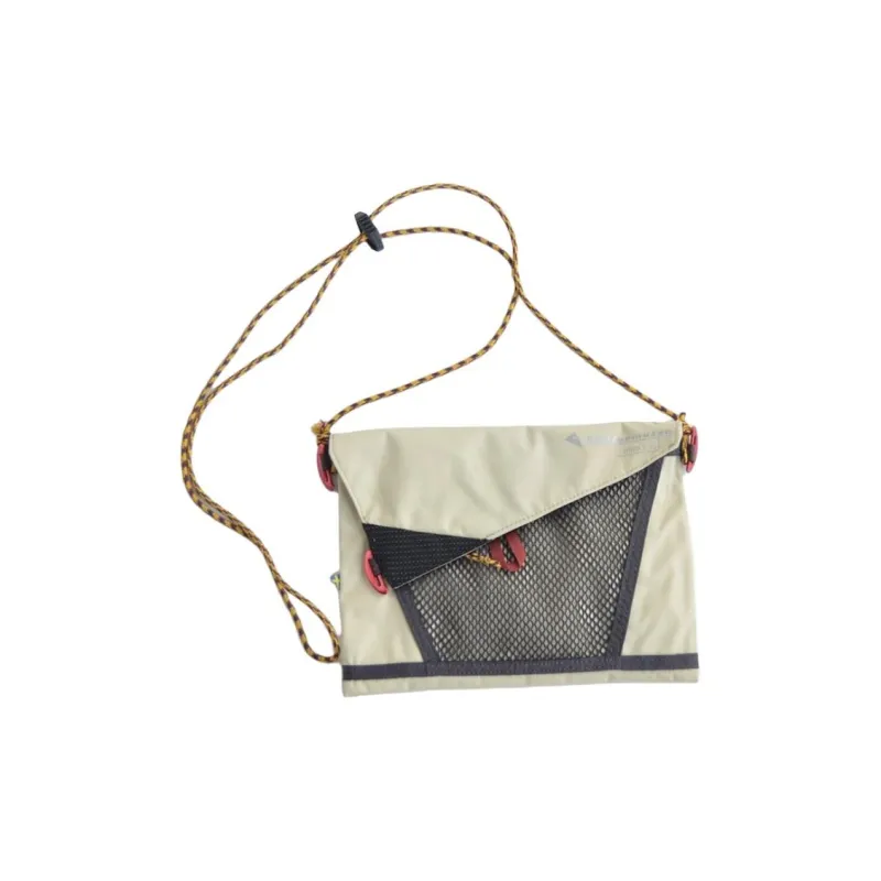 KLATTERMUSEN Polyurethane Shoulder Bag, Crossbody Bag Mini Men's Beige-2