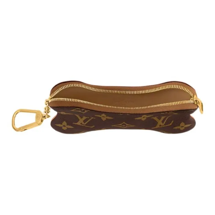 LOUIS VUITTON Bone Key Pouch Monogram-3