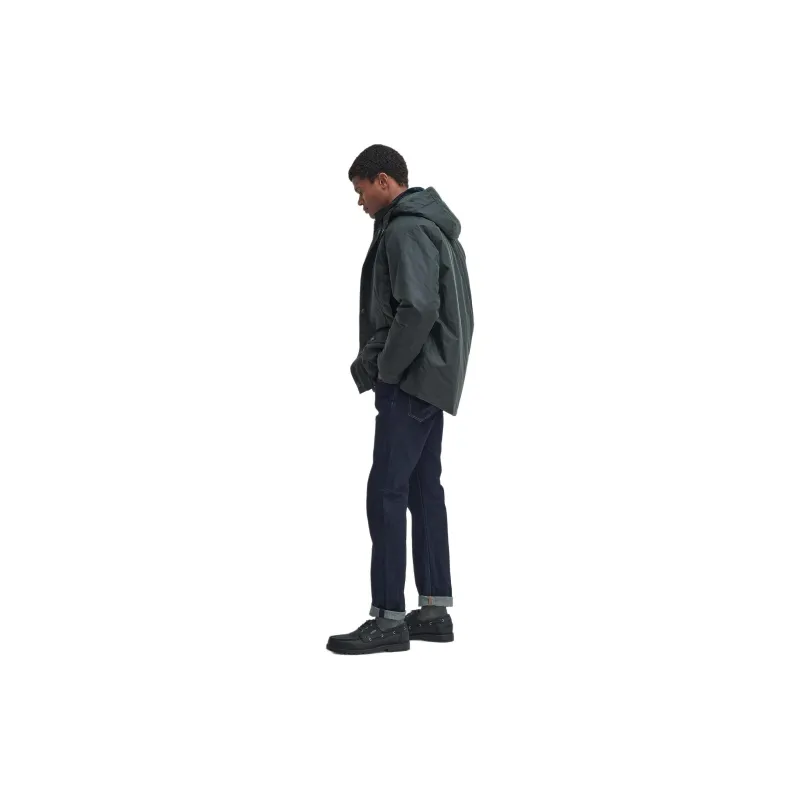 BARBOUR Modern Beaufort Wax Down Jacket-3