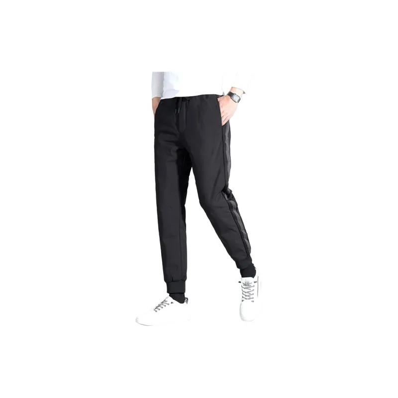YAYA GOOSE Series Down & Insulated Pants Unisex Black-1