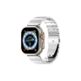Silver[Super-Light One-Piece Quick-Detachable Titanium Strap]