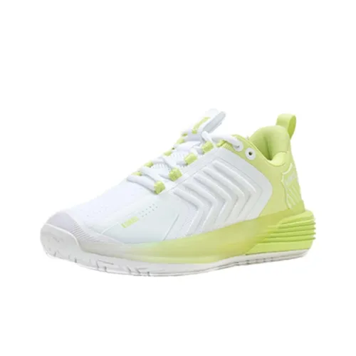 KSWISS Low Top Tennis Shoes Women's White Green