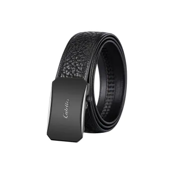 CATELLES Cow Leather Leather Belts Men's 3.5cm