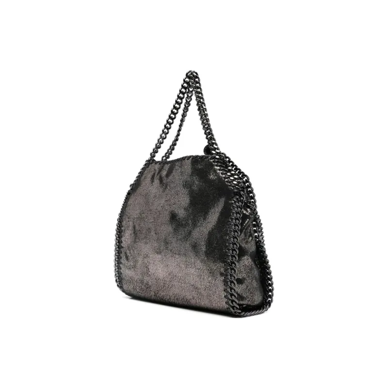 Stella McCartney Falabella Artificial Leather Shoulder Bag Crossbody Bag Handbag Women's Black-1