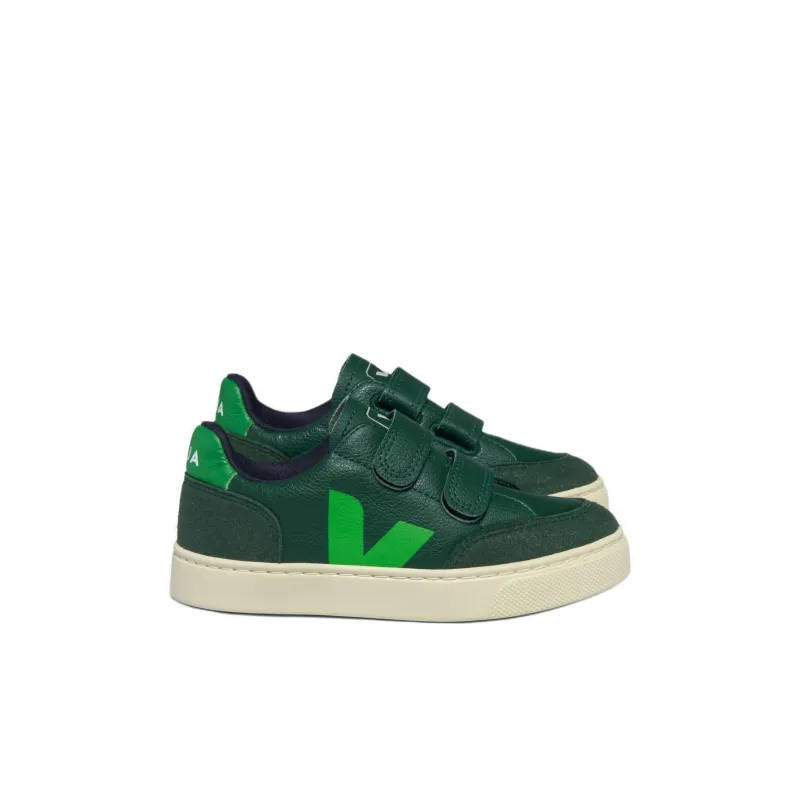 VEJA V-12 Low-Top Kids' Skateboarding Shoes Green Kids'-1