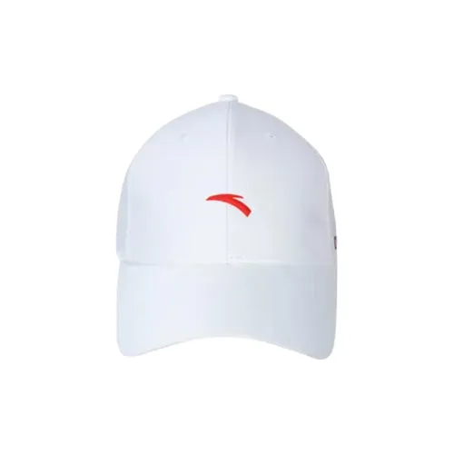 Anta Polyester Baseball Caps Unisex White