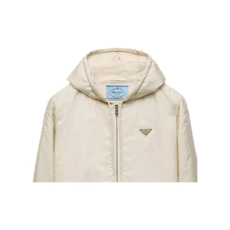 PRADA Jackets Coats Women's Cream-4