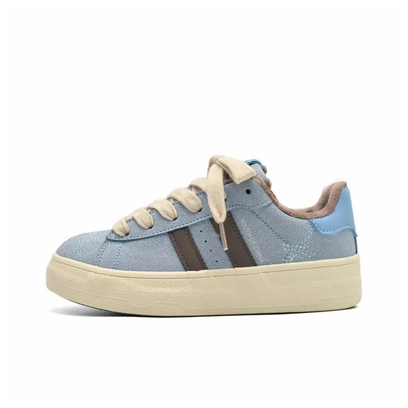 XPQ Abrasion Resistant Slip Resistant Thermal Low Top Skateboard Shoes Women's-30