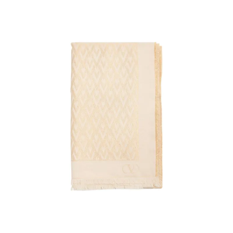 Valentino Garavani Toute La V Silk Stole-0