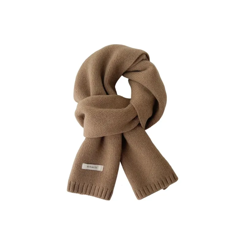 Cranta Komeia Wool Knit Scarves Women's Ecru-5