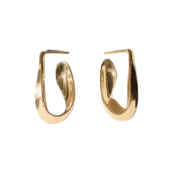 JASMIN SPARROW Gold Plated 18K Gold Earrings Unisex