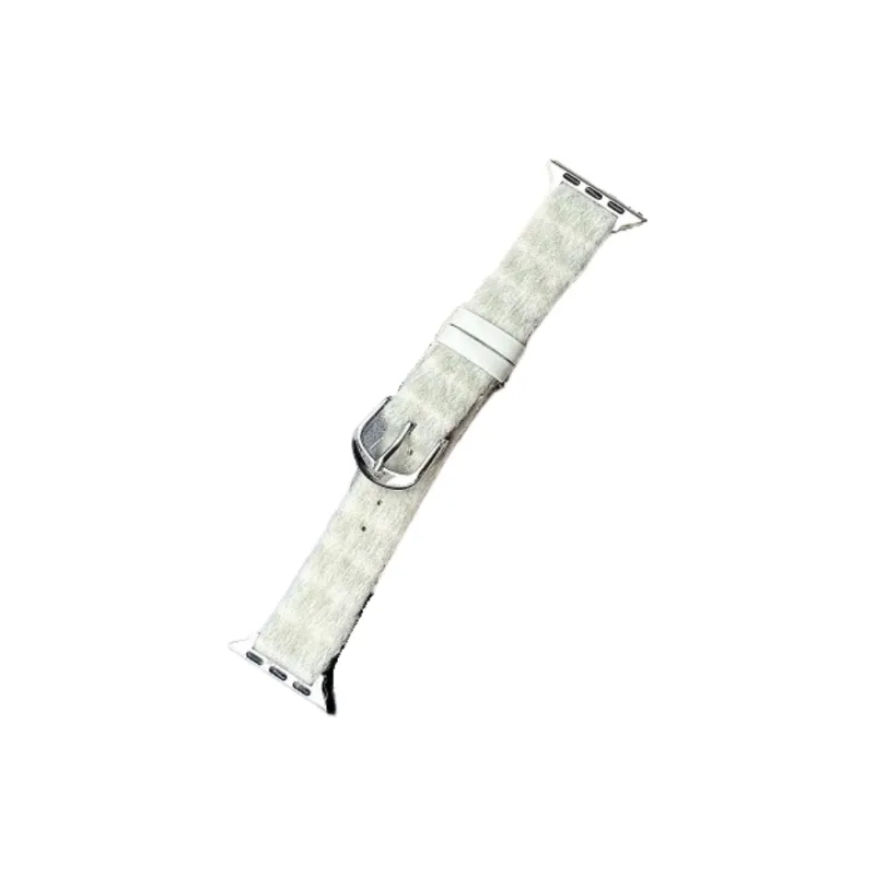 Warbler Dew Compatible With Apple Watch S9/S8/SE/7/6/5/4/3 Fall And Winter Plaid Woolen Strap-7