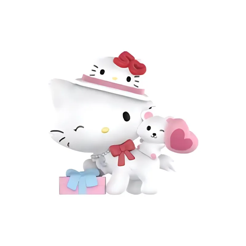 POP MART x Sanrio Hello Kitty 50th Anniversary Collection Blind Box Products Single Mystery Box/Full Box 12 Pcs-12