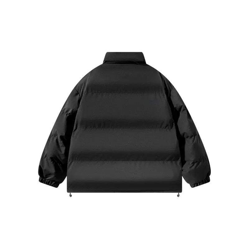 Mizuno Puffer Jacket Unisex Black Comes With Necklace-2
