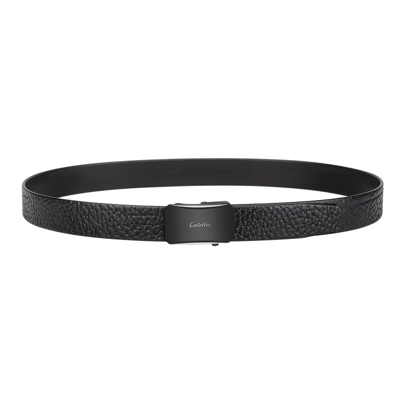 CATELLES Top Grain Cow Leather Leather Belts Men's 3.5cm-3