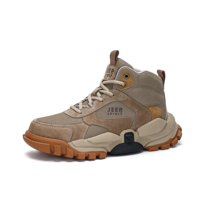 JEEP SPIRIT Short Outdoor Boots Men's Sandstone-2