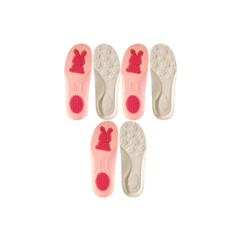 Footprint Tribe Antibacterial Mesh Fabric Strong Cotton Insoles Kids'-2