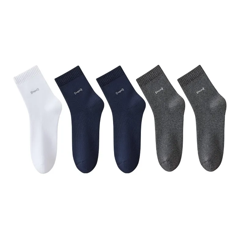 MIIOW Knee High Socks Men's 5 Pack-12