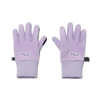 FILA Wool Knit Gloves Kids' Purple