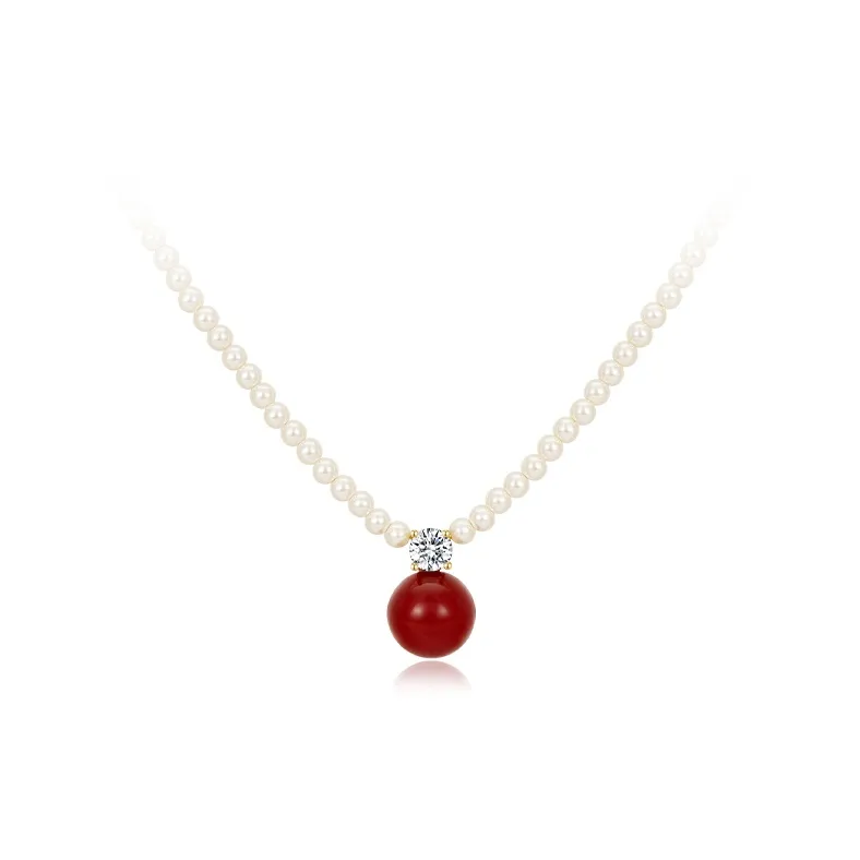 MCK Jade Necklaces Women's-0