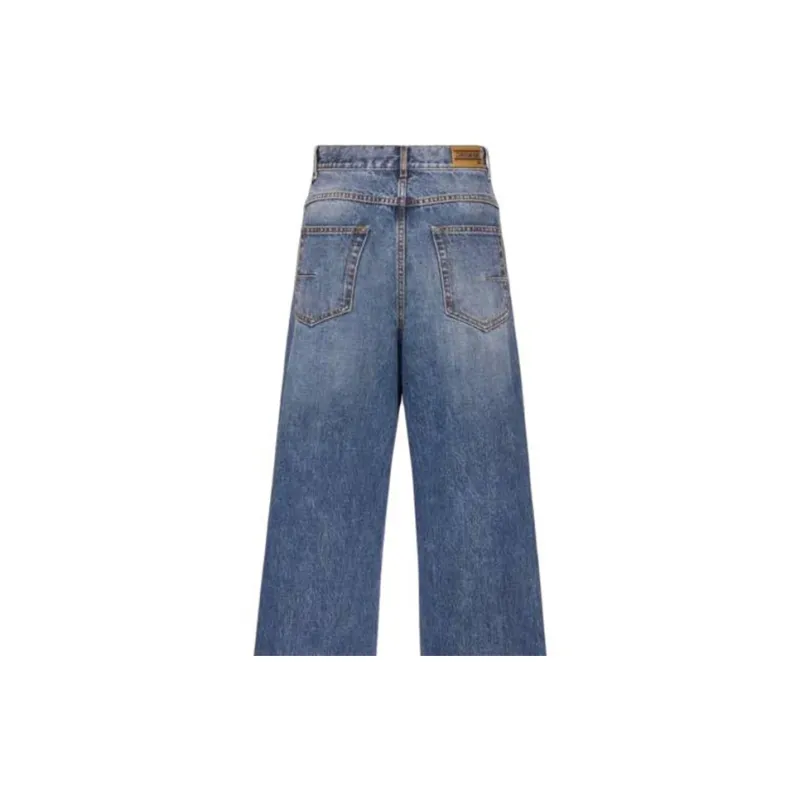 DIOR Flared Jeans D05 Jeans Women's Blue-5