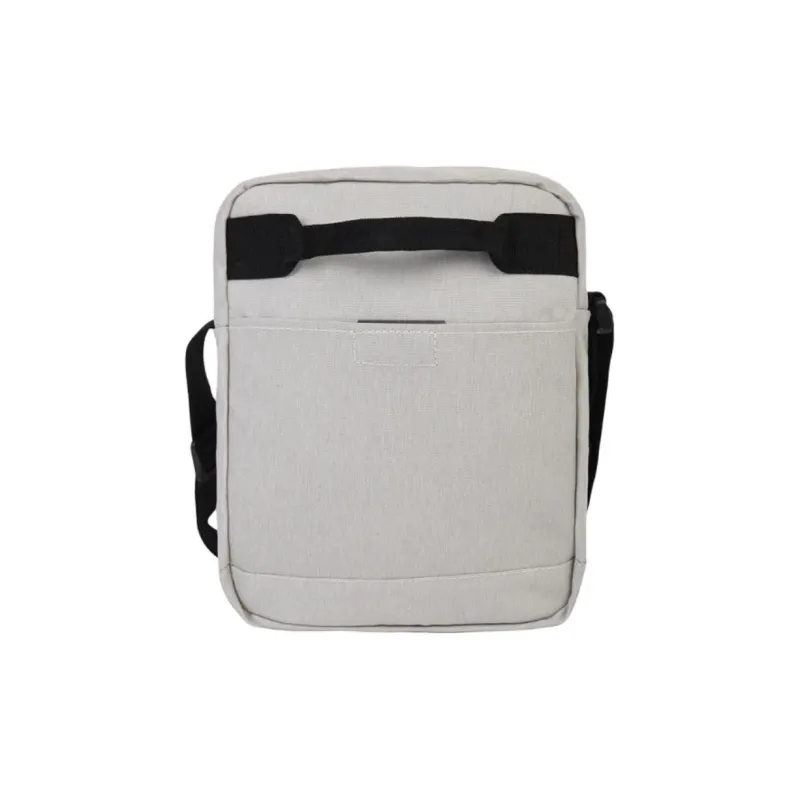 CAT Polyester Crossbody Bag Shoulder Bag Small Size Unisex Ecru-2