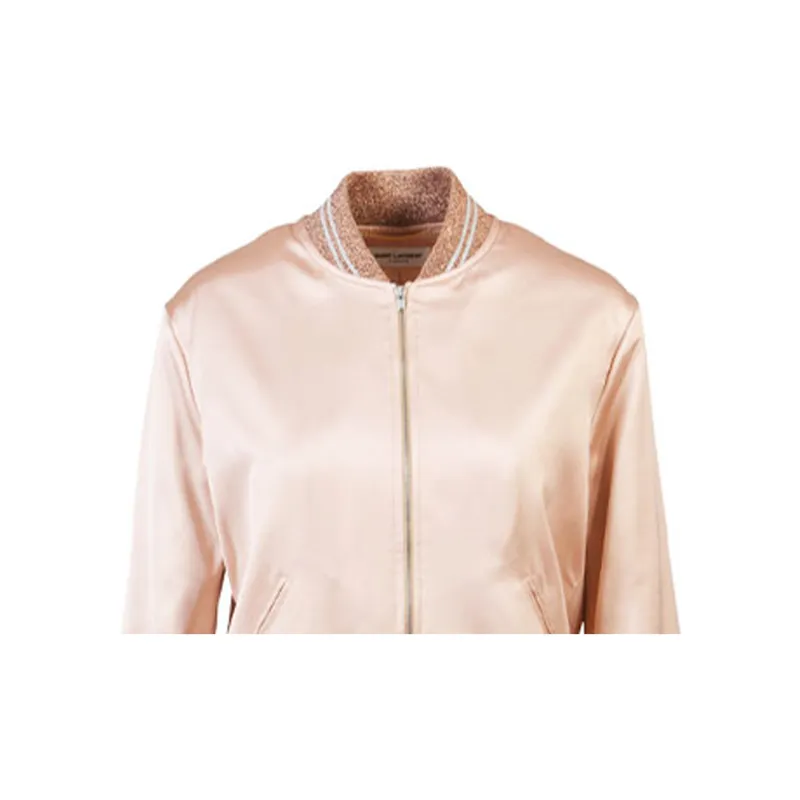 SAINT LAURENT Jackets Coats Women's Pink-4