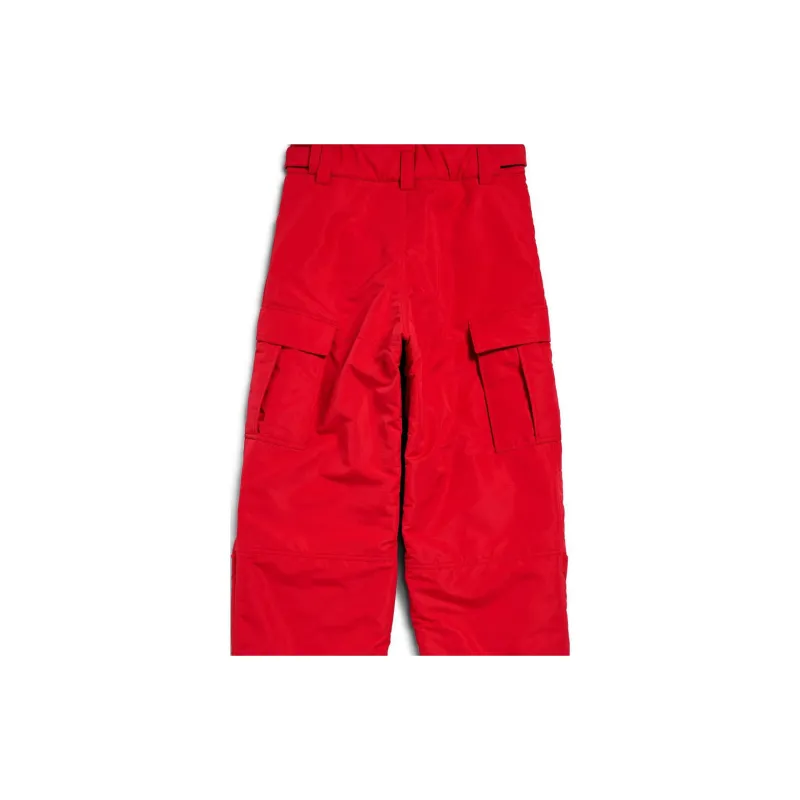 Balenciaga Cargo Pants Men's Red-7