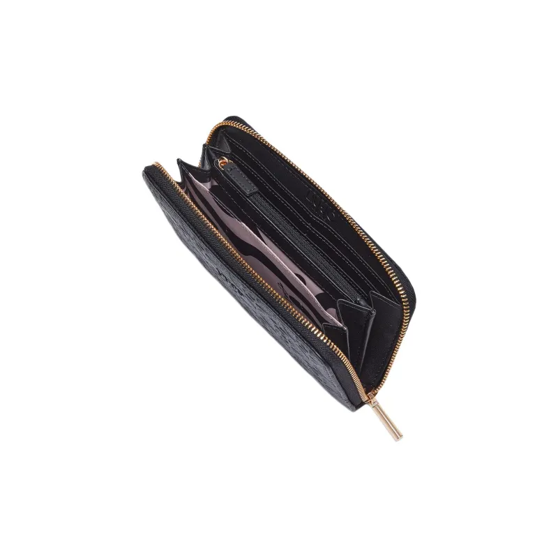 LIU·JO UOMO Polyester Wallet Large Size Women's Black-2
