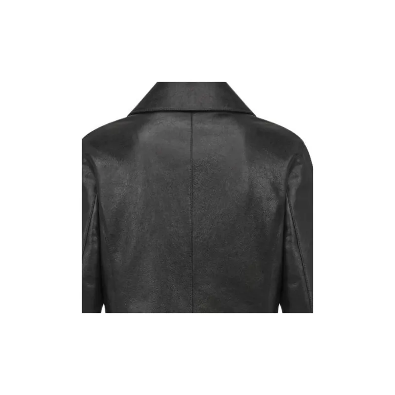DIOR Leather Jacket Women's Black-3