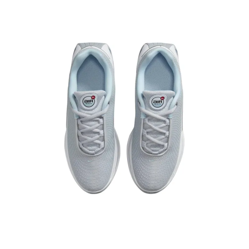 Nike Air Max Dn Abrasion Resistant Low Top Kids' Running Shoes Silver Gray Teenagers-3
