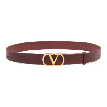 Valentino 30mm VLogo Signature Leather Belt