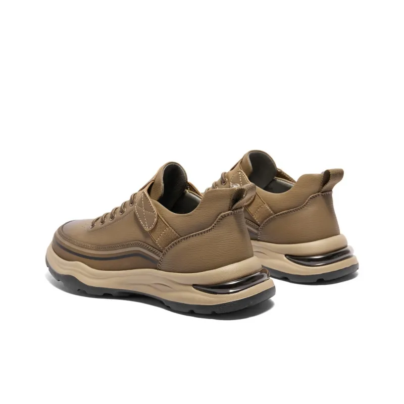 BELLE Work Boots Men's Black Khaki-4