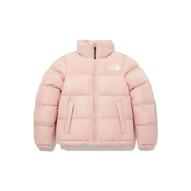 THE NORTH FACE Nuptse Puffer Jacket Unisex Pink Shopping Bag Included-1