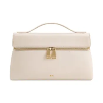 JW PEI Artificial Leather Box Bag, Shoulder Bag, Crossbody Bag, Handbag Medium Size Women's White/Black/Brown/Olive