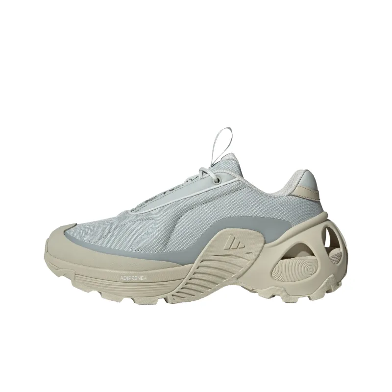 Adidas Wonder Runner Cushioned Slip Resistant Low Top Running Shoes Unisex Gray-0